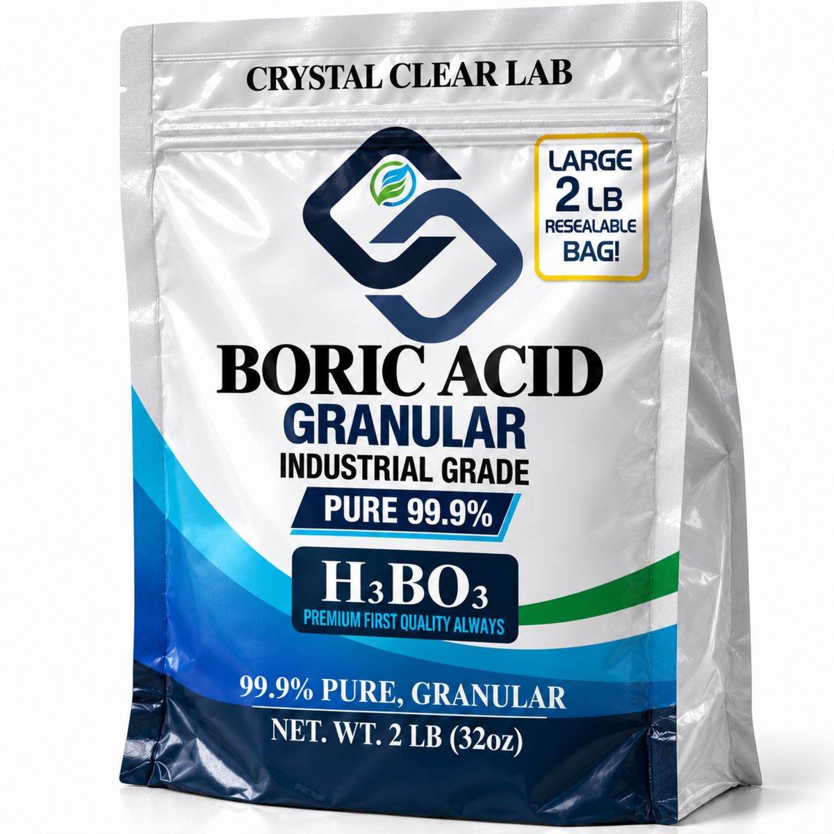 Boric Acid Powder & Granular — 2 lb / Granular