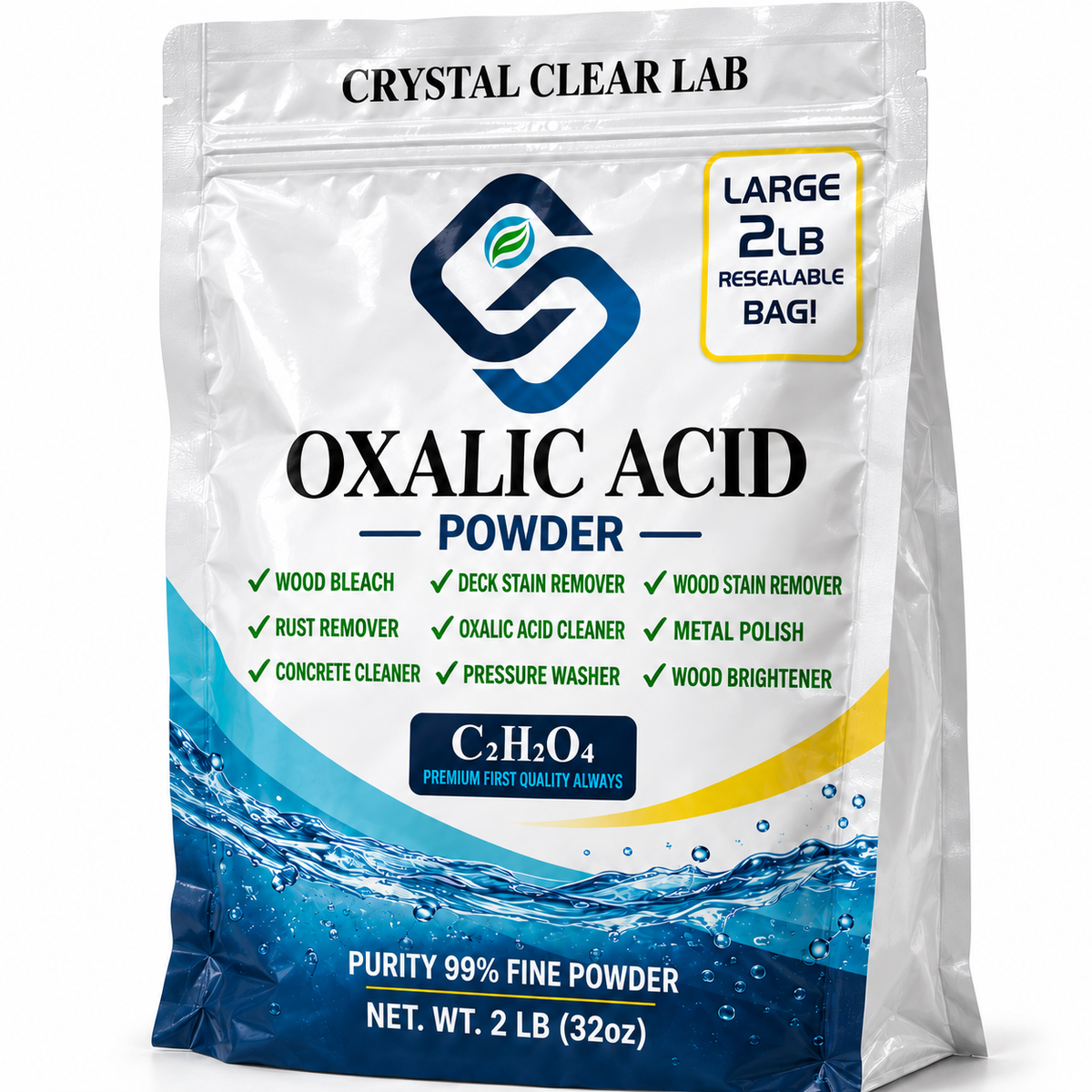 Oxalic Acid Powder — 2 lb