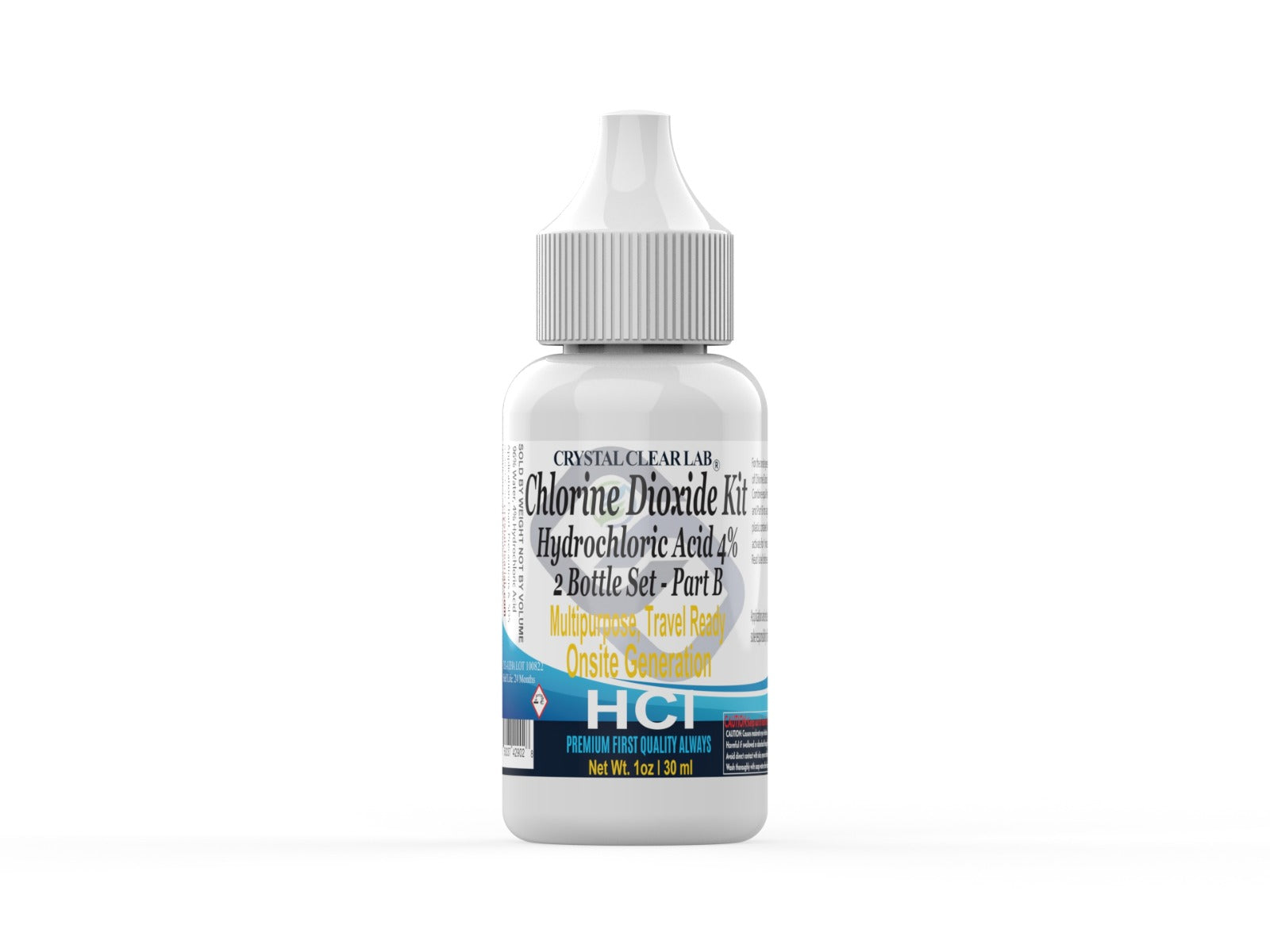 Individual Bottles Sodium Chlorite HCl 4% or 50% Citric Acid