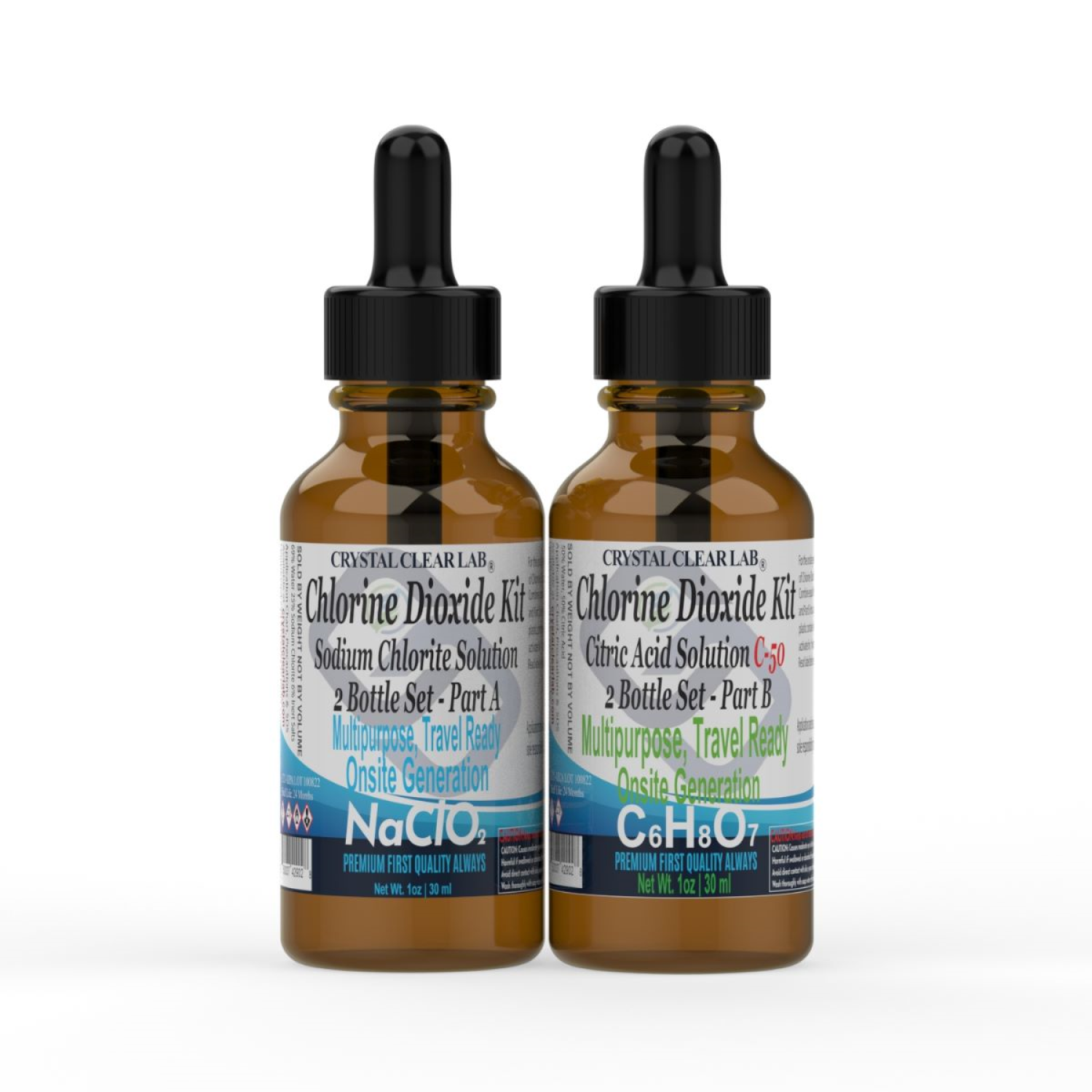 Chlorine Dioxide w/Citric Acid Activator Sodium Chlorite