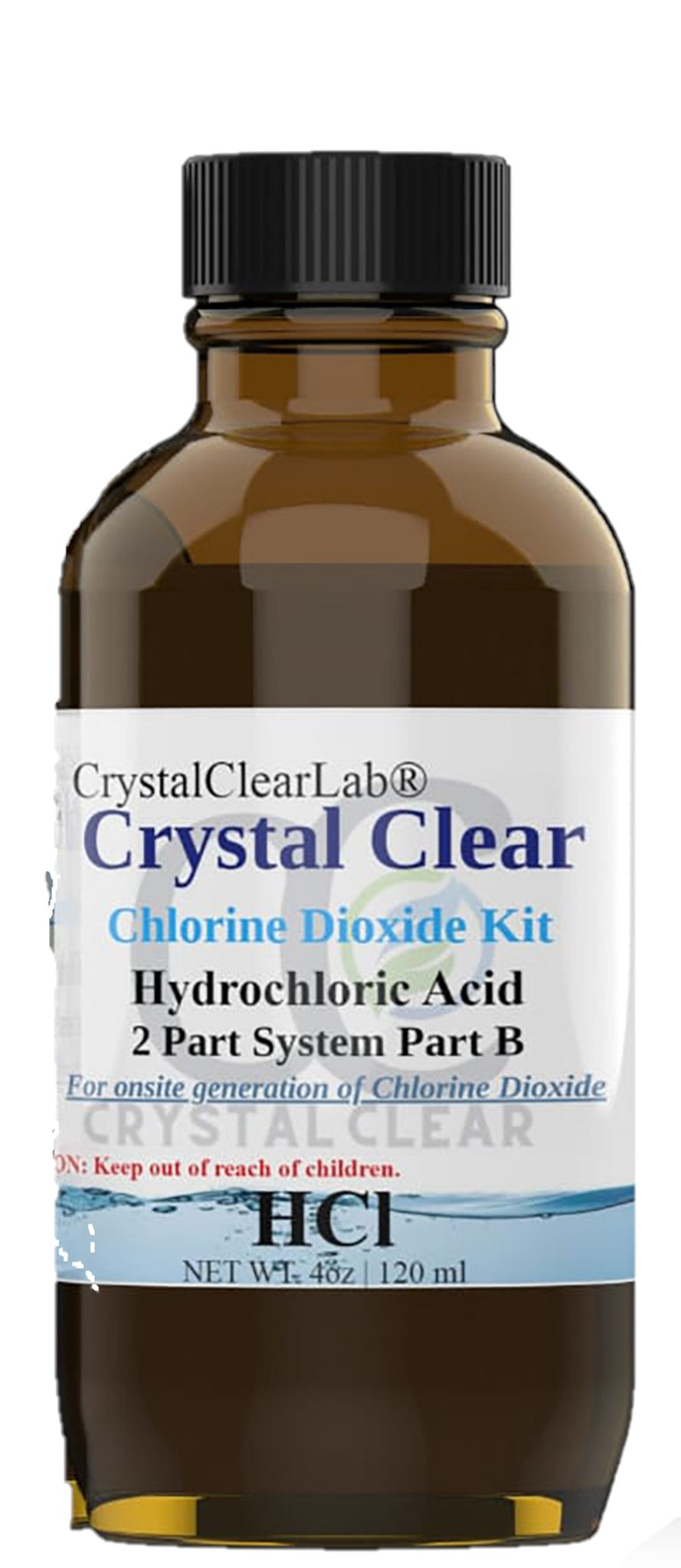 Individual Bottles Sodium Chlorite HCl 4% or 50% Citric Acid