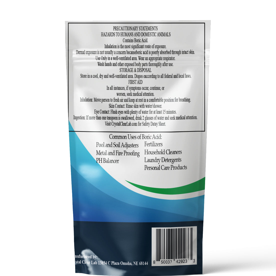 Boric Acid  |1lb, 2lb, 5lb