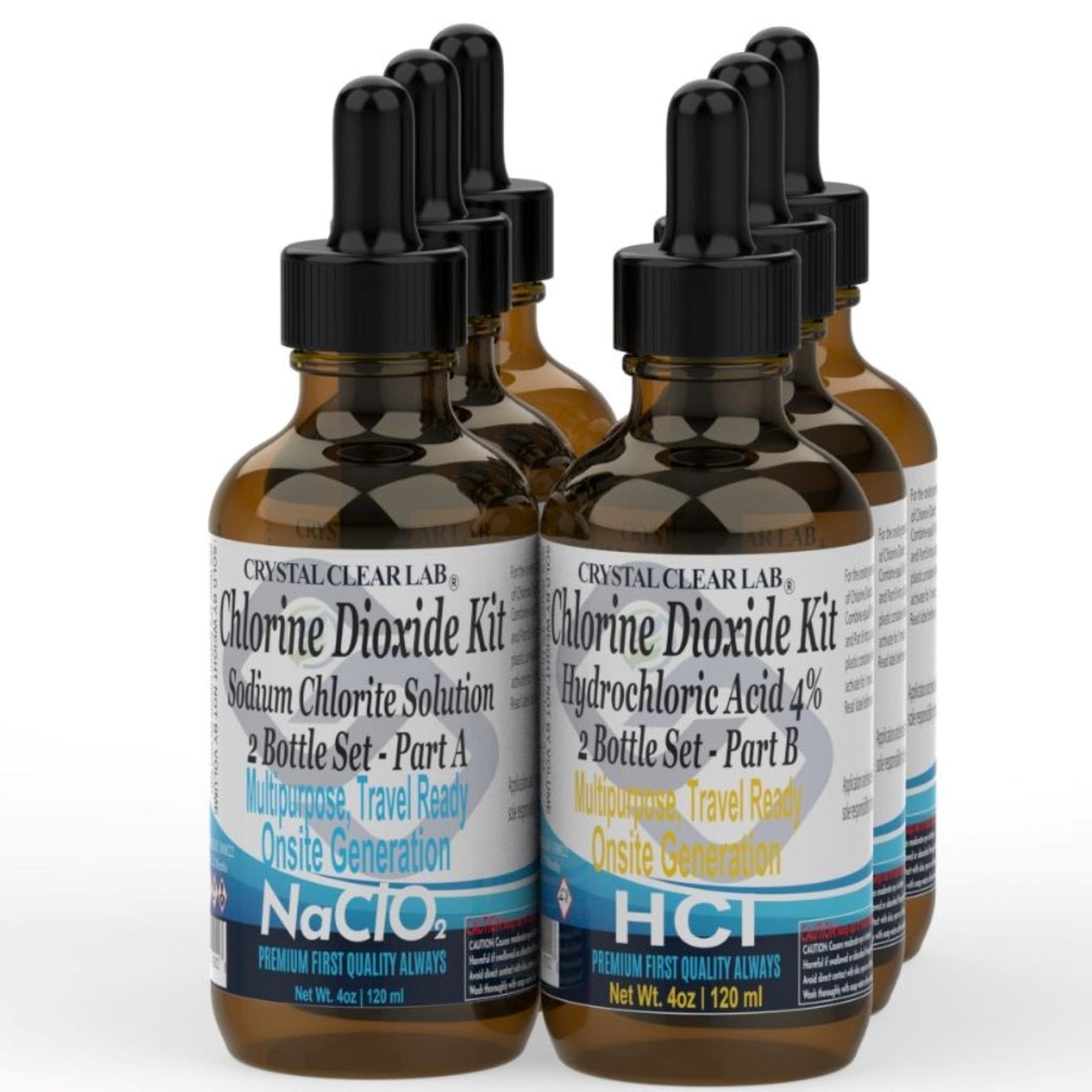 Chlorine Dioxide and Hydrochloric Acid Kits