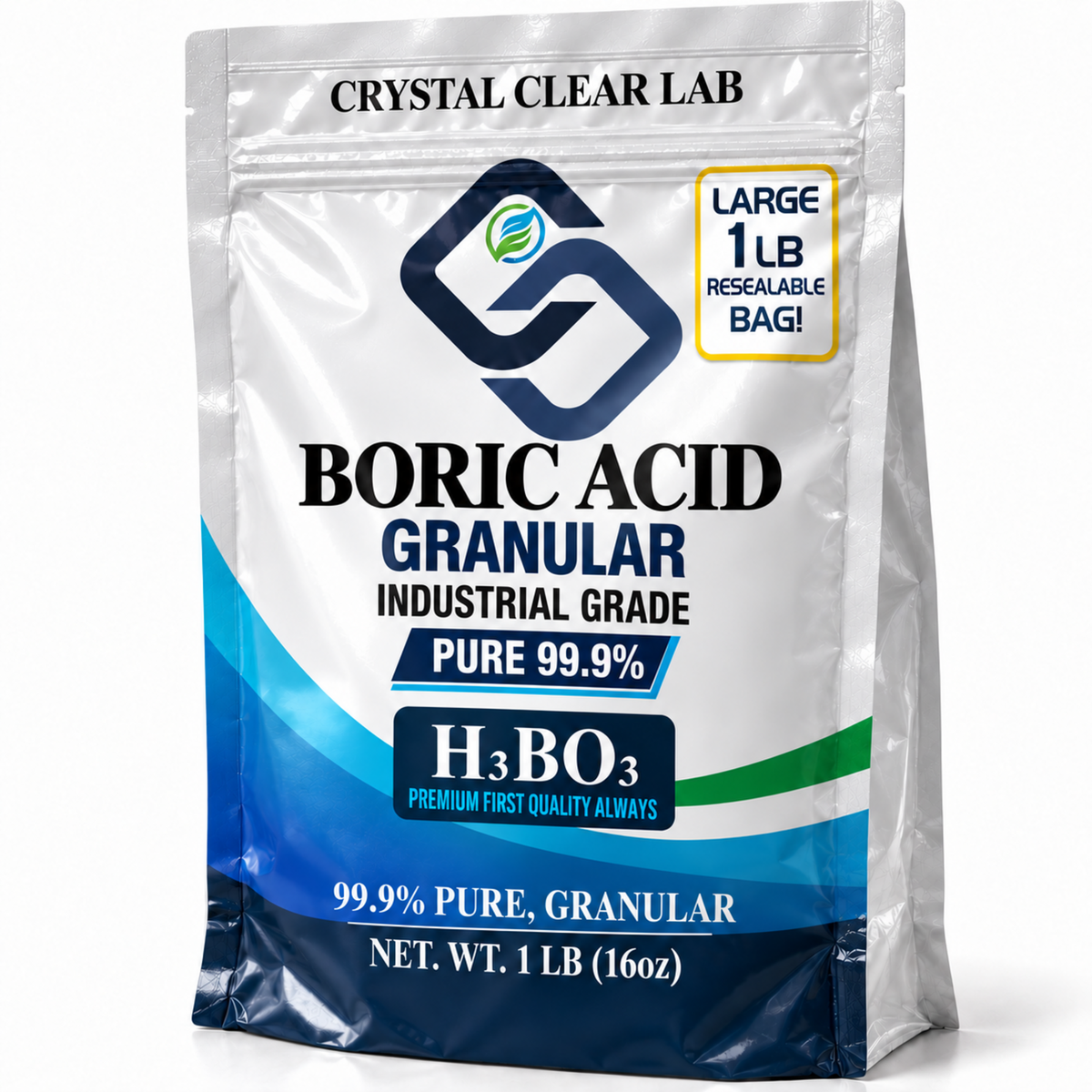 Boric Acid Powder & Granular — 1 lb / Granular