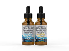 Crystal Clear Chlorine Dioxide Kit (1oz) Hydrochloric Acid 4-5% (HCl) : Sodium Solution 2oz Liquid Set, , 1 Fluid Ounces,