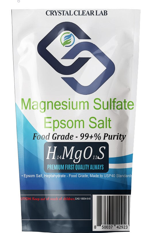 Epsom Salt — Magnesium Sulfate Heptahydrate