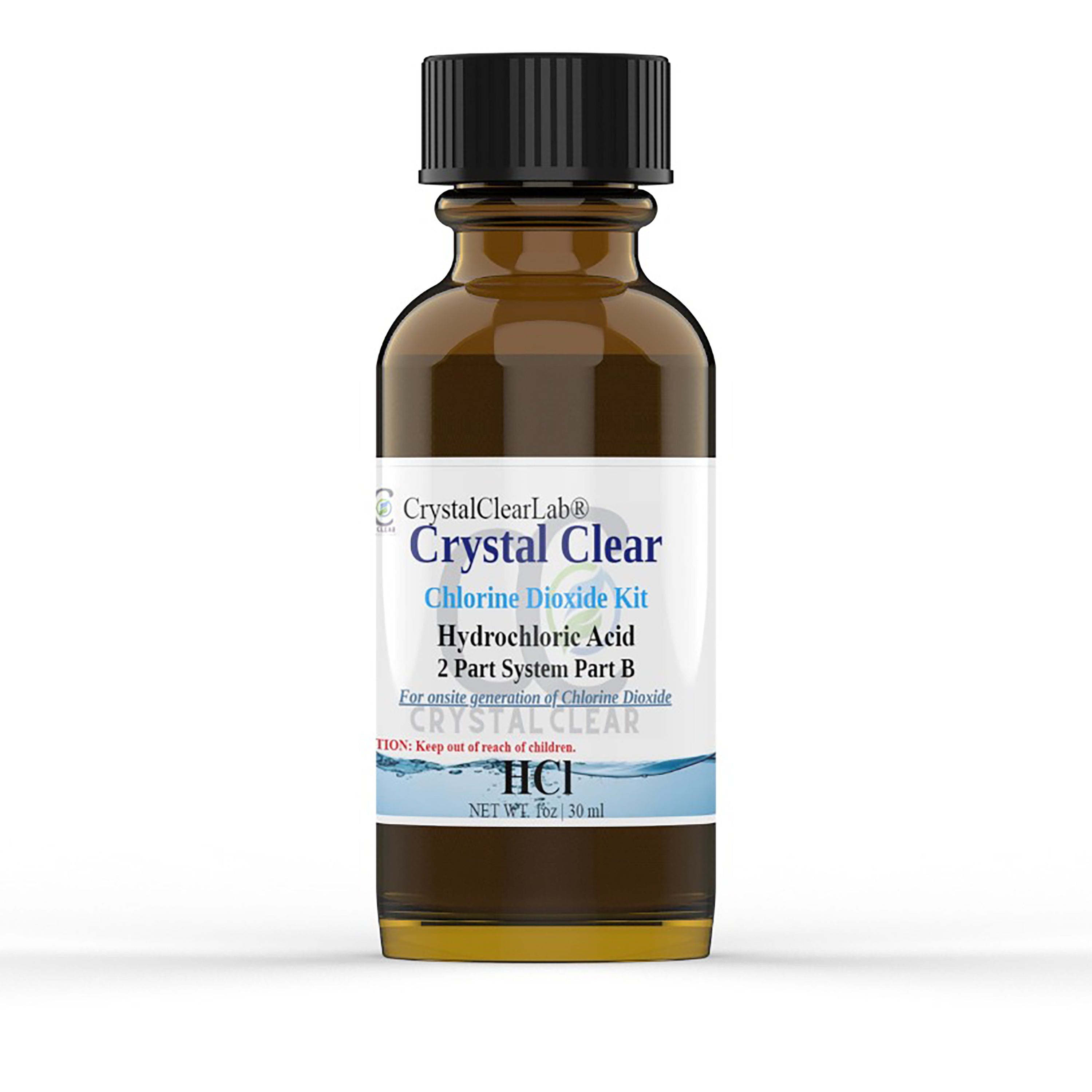 Individual Bottles Sodium Chlorite  HCl 4% or 50% Citric Acid