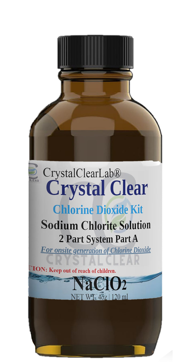 Individual Bottles Sodium Chlorite  HCl 4% or 50% Citric Acid