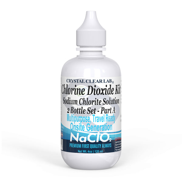 Individual Bottles Sodium Chlorite  HCl 4% or 50% Citric Acid