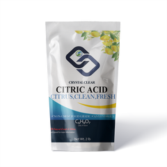 Crystal Clear Citric Acid Powder, Food Grade Citric Acid Crystals Non GMO Bulk for Cleaning Bath Bombs