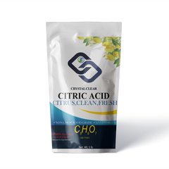 Crystal Clear Citric Acid Powder, Food Grade Citric Acid Crystals Non GMO Bulk for Cleaning Bath Bombs